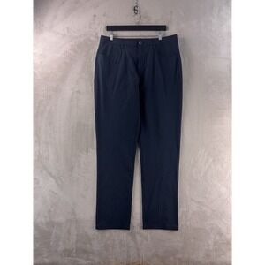 Vuori Meta Slim Fit Pants Mens Size 34x32 Blue 5 Pockets Athletic Stretch